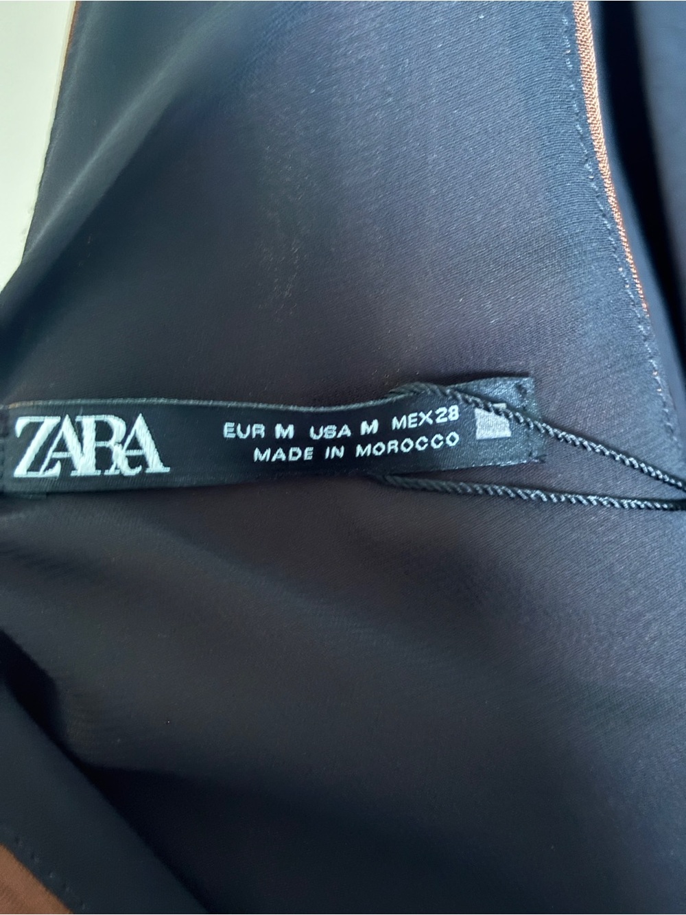Zara Special Edition Satin Effect Dress NWT - Picture 4 of 8